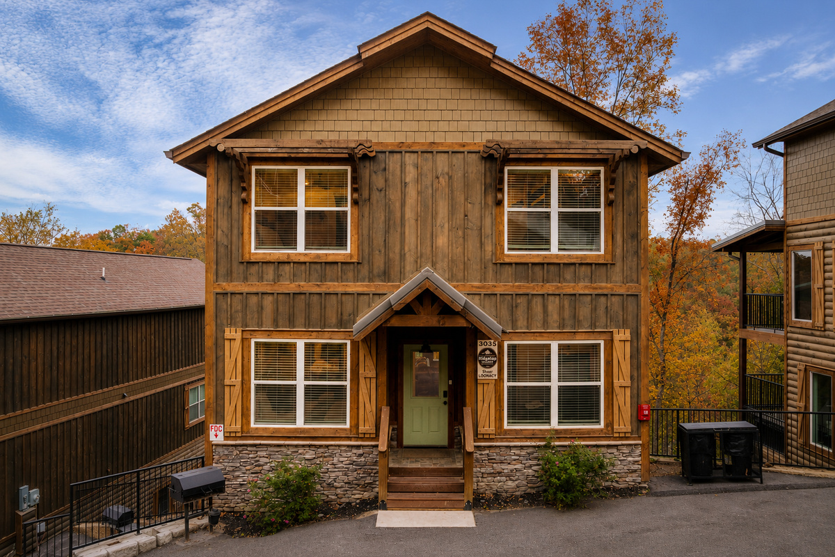 Our modern cabin is part of a boutique cabin neighborhood. It offers luxury and convenience: it is less than 3 miles to Dollywood and 2.6 miles to The Island and all the fun of Pigeon Forge!