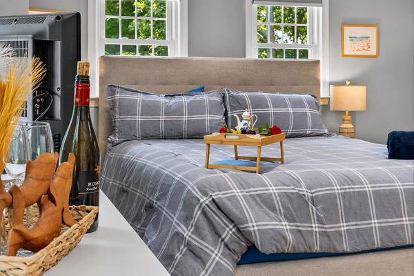 Spacious primary bedroom with plenty of room to relax and recharge.