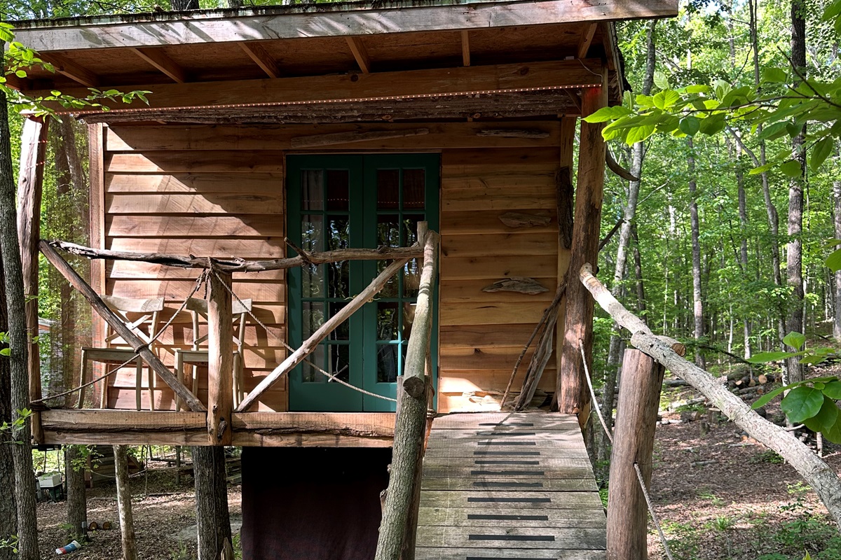 Ramp to front porch