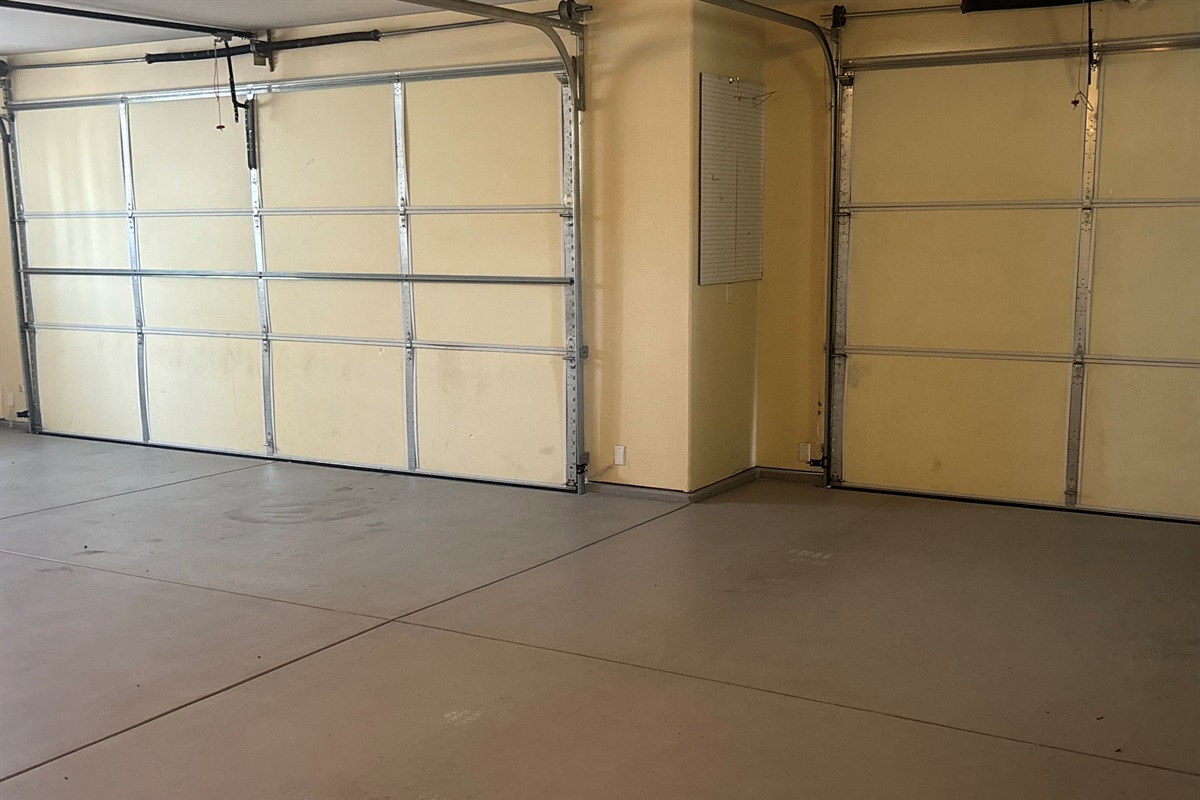 Private parking space with plenty of room.