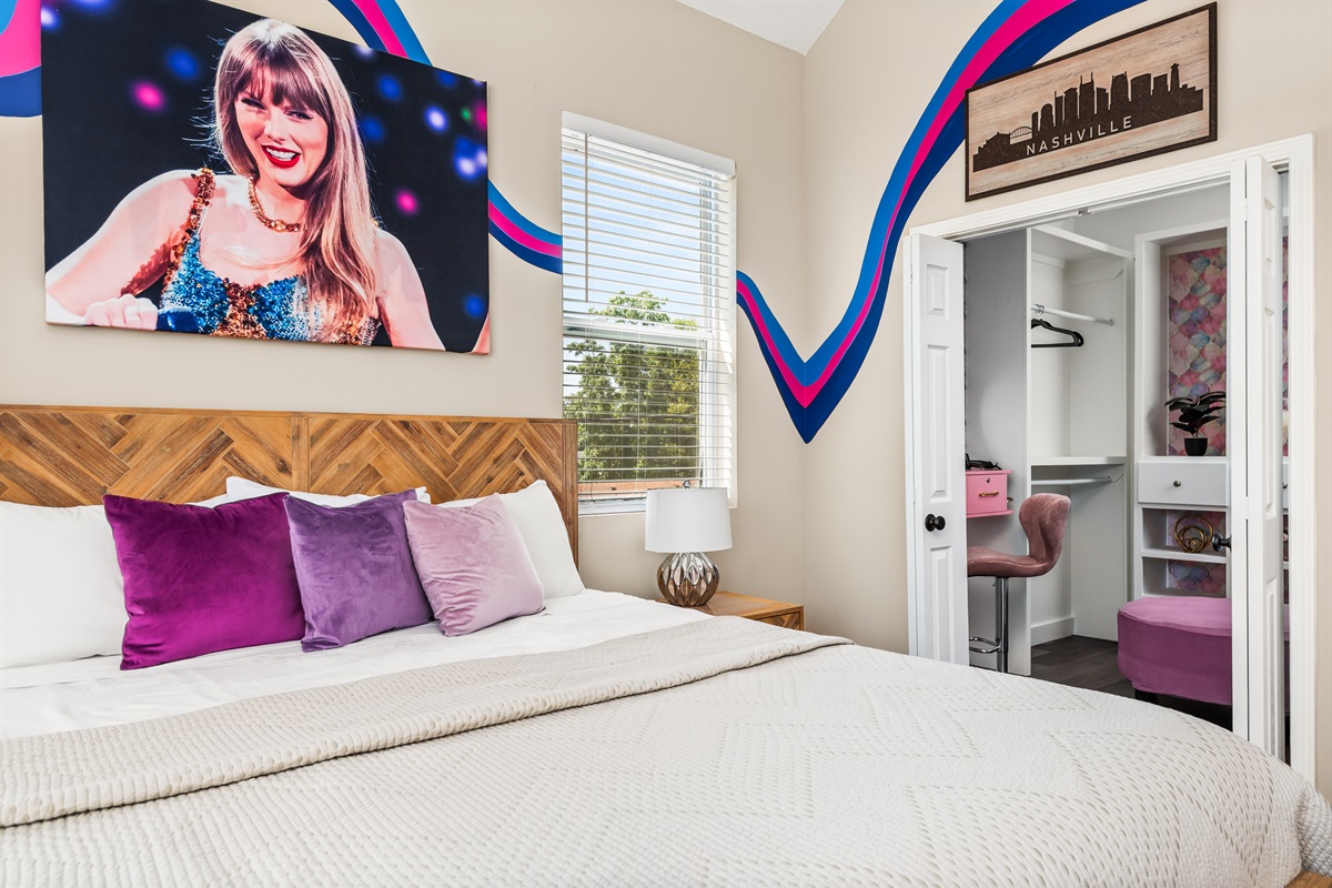 King bed!