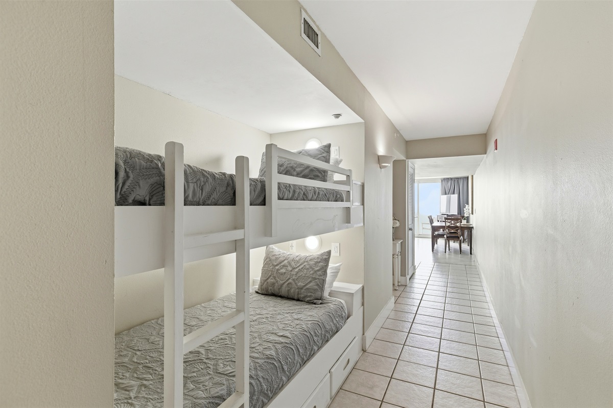 Kids will enjoy with our bunk beds...