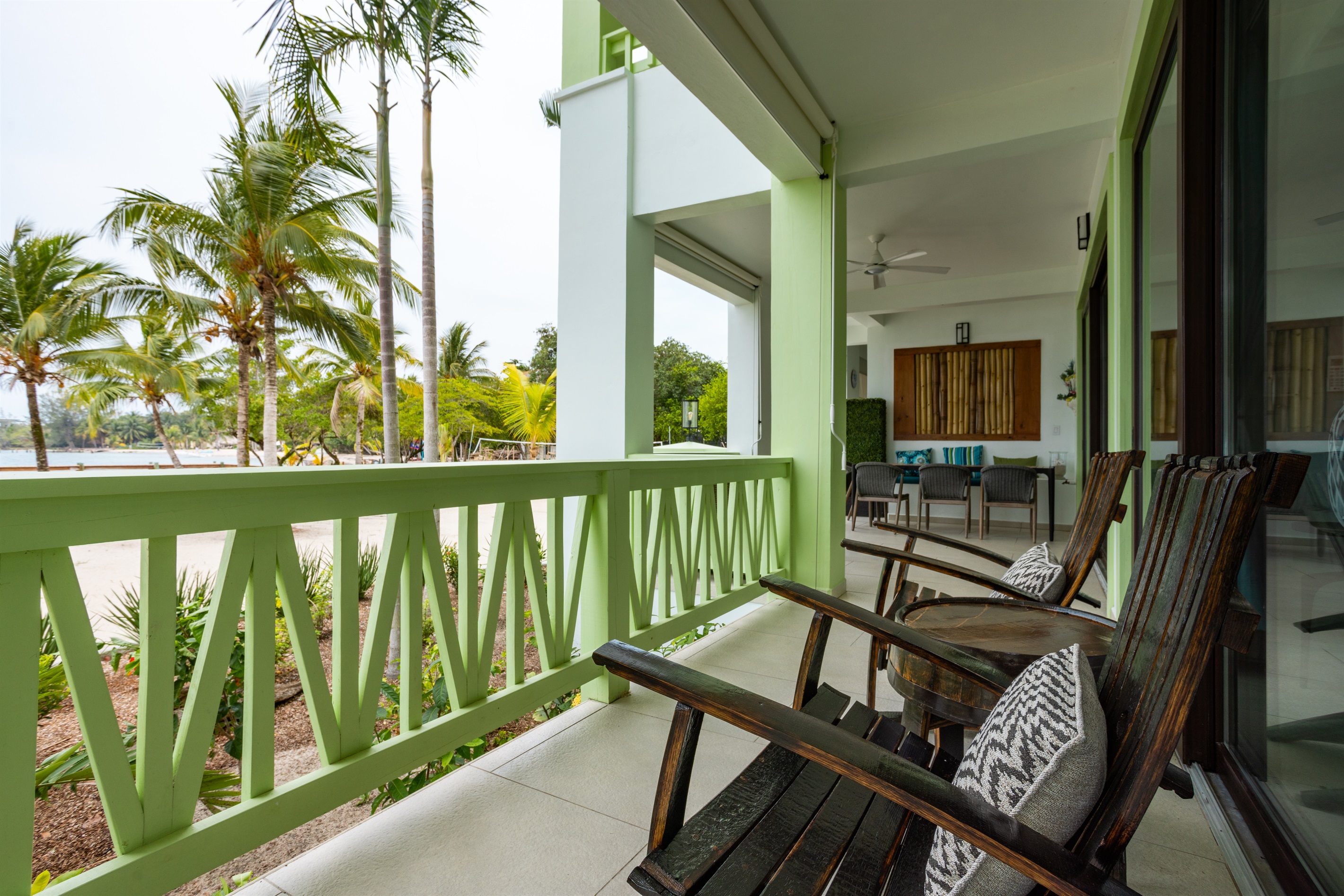 Patio Seating outside Bedroom 1