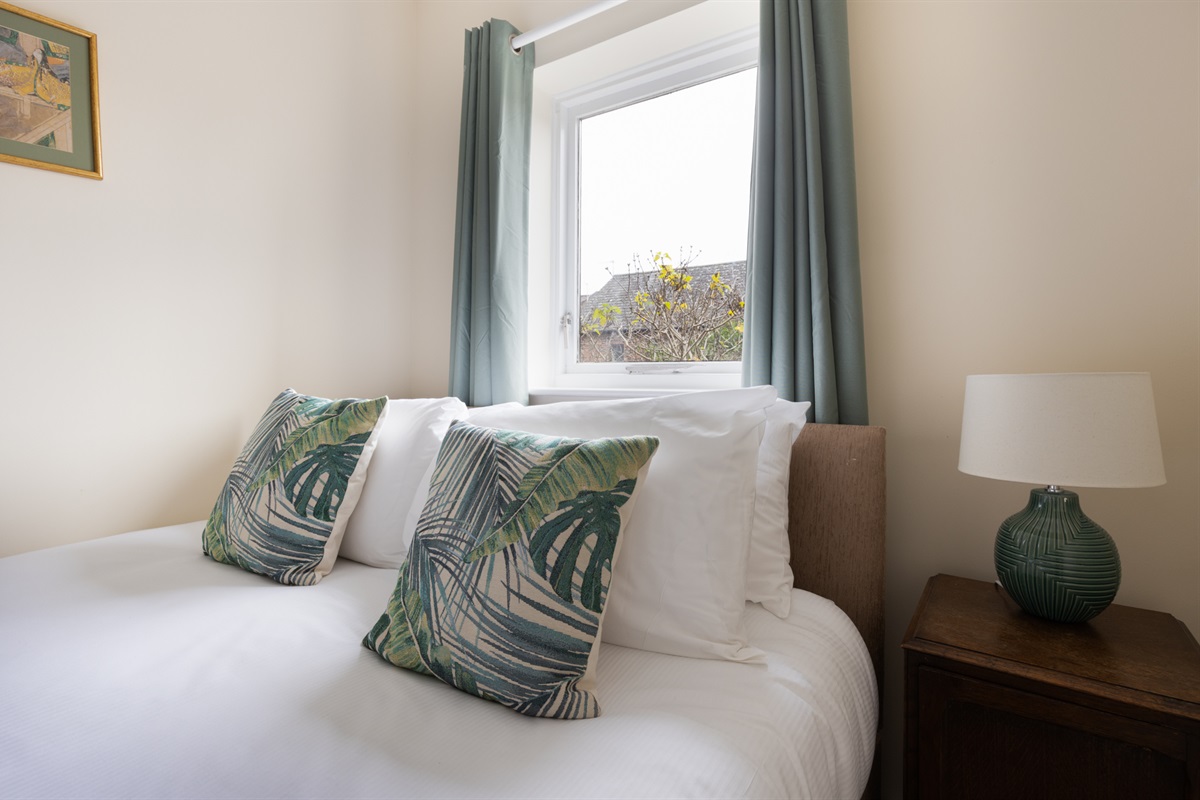 Bedroom with king bed