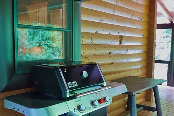 Outdoor Cooking Haven: Enjoy BBQs with stunning views on your private deck!