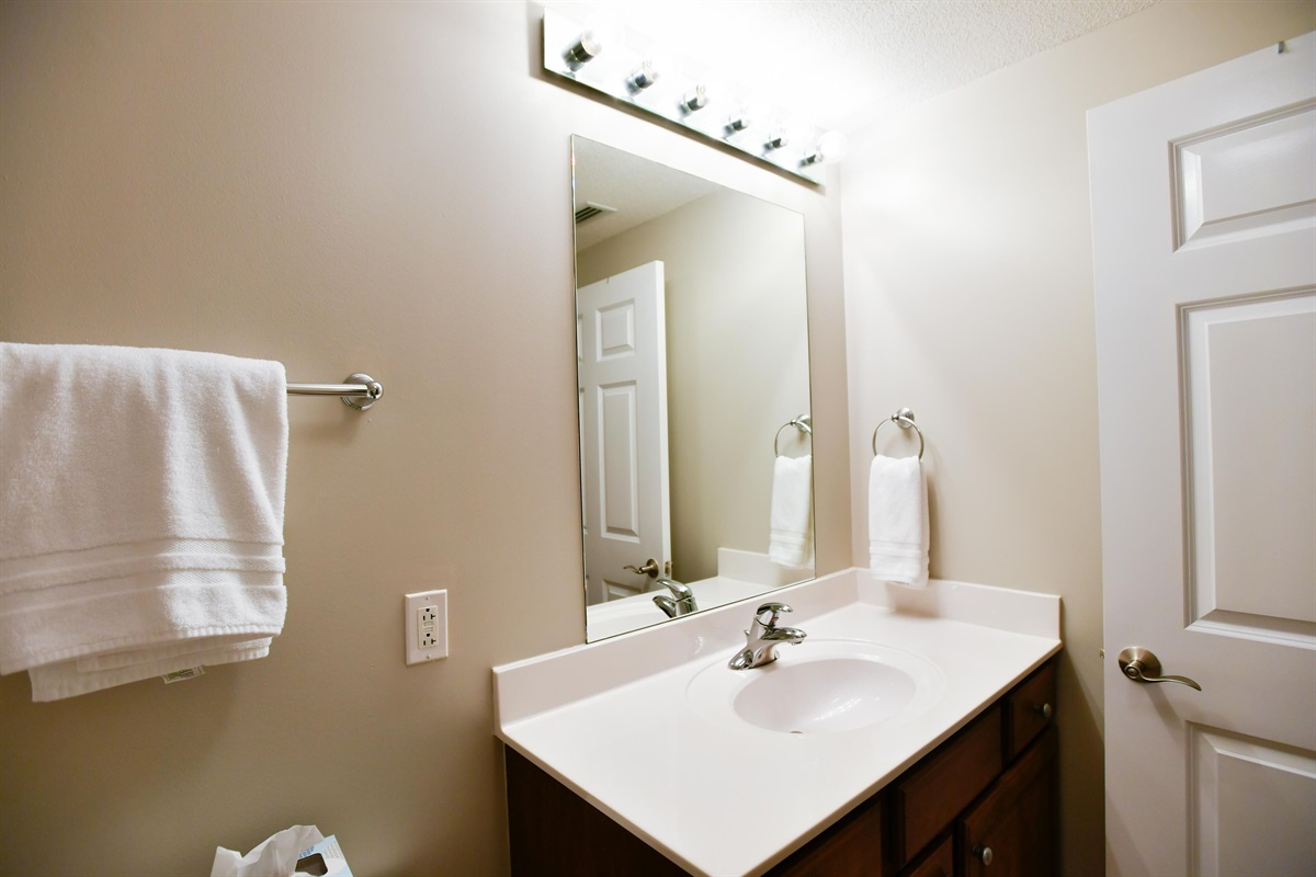 Master Bathroom features a bathtub