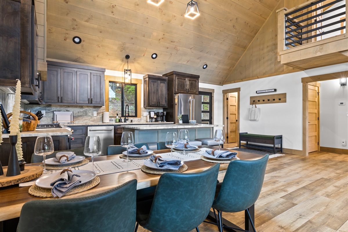 From breakfast spreads to candlelit dinners.