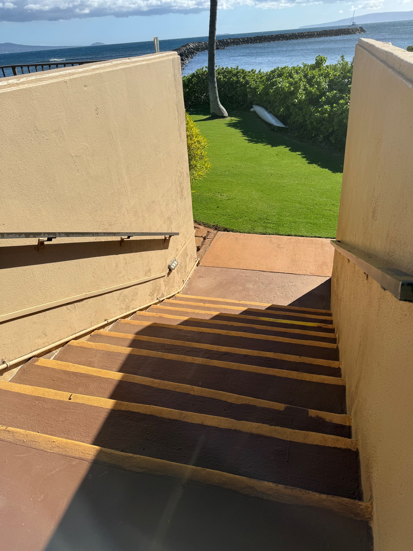Stairs to beach