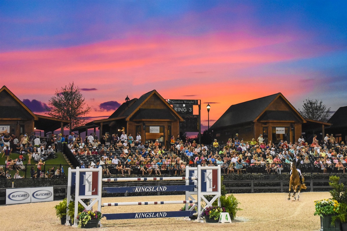 Nearby Tryon Equestrian Center with nightly summer events and concerts