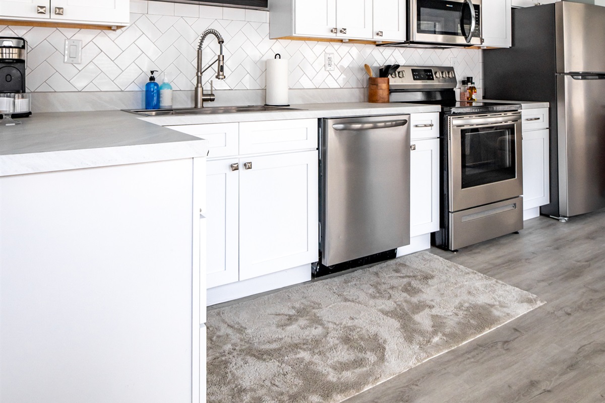 Fully equipped kitchen