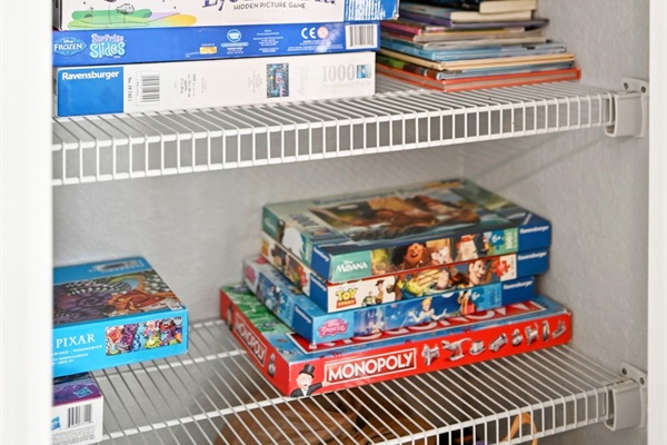 Plenty of games, puzzles and kids books