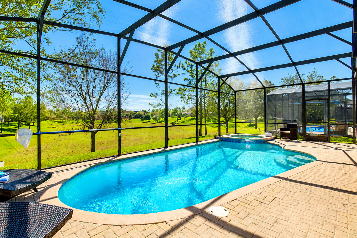 South Facing Pool with NO Rear Neighbors