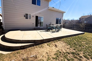 Step outside to a spacious patio perfect for morning coffee or evening gatherings. With open skies and fresh air, it's the ideal spot to relax and unwind.