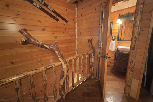 Convenient powder room located on the 2nd floor