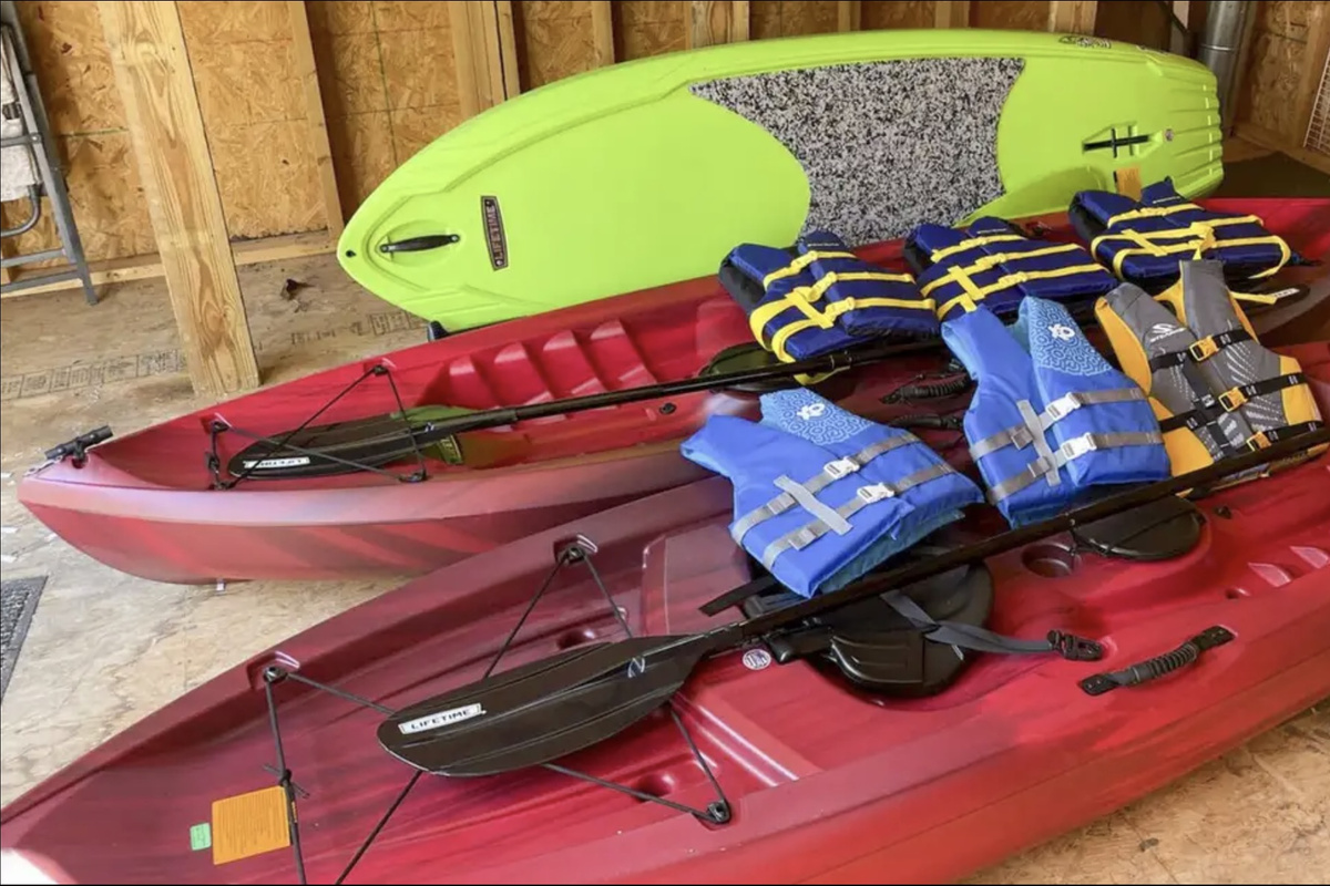 Kayaks & Paddle Board