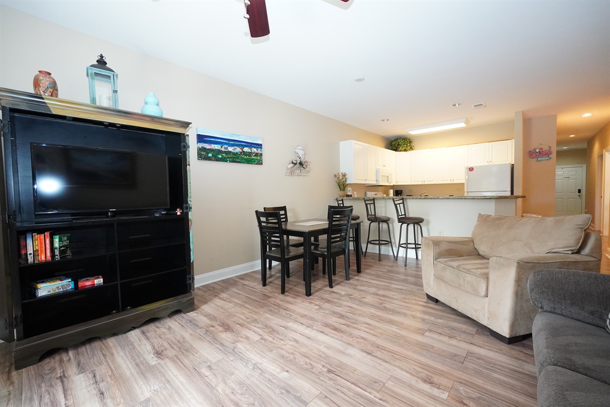 Bar Seating and Dining Table