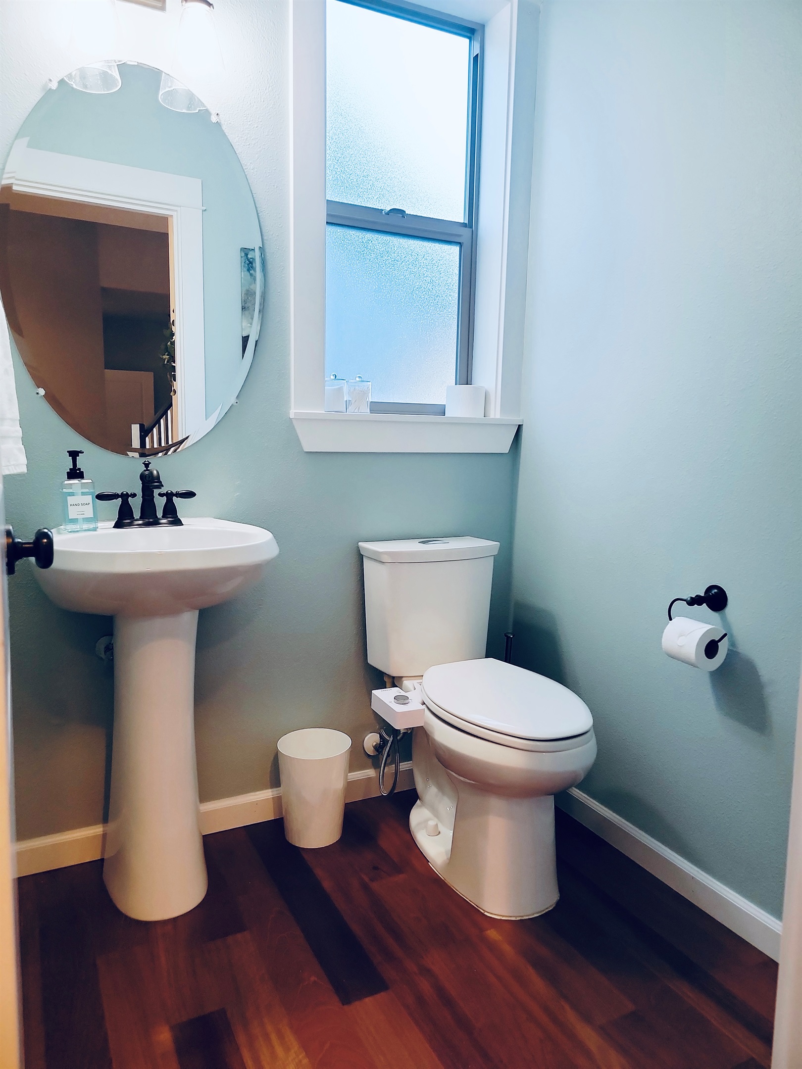 Ground floor half-bath