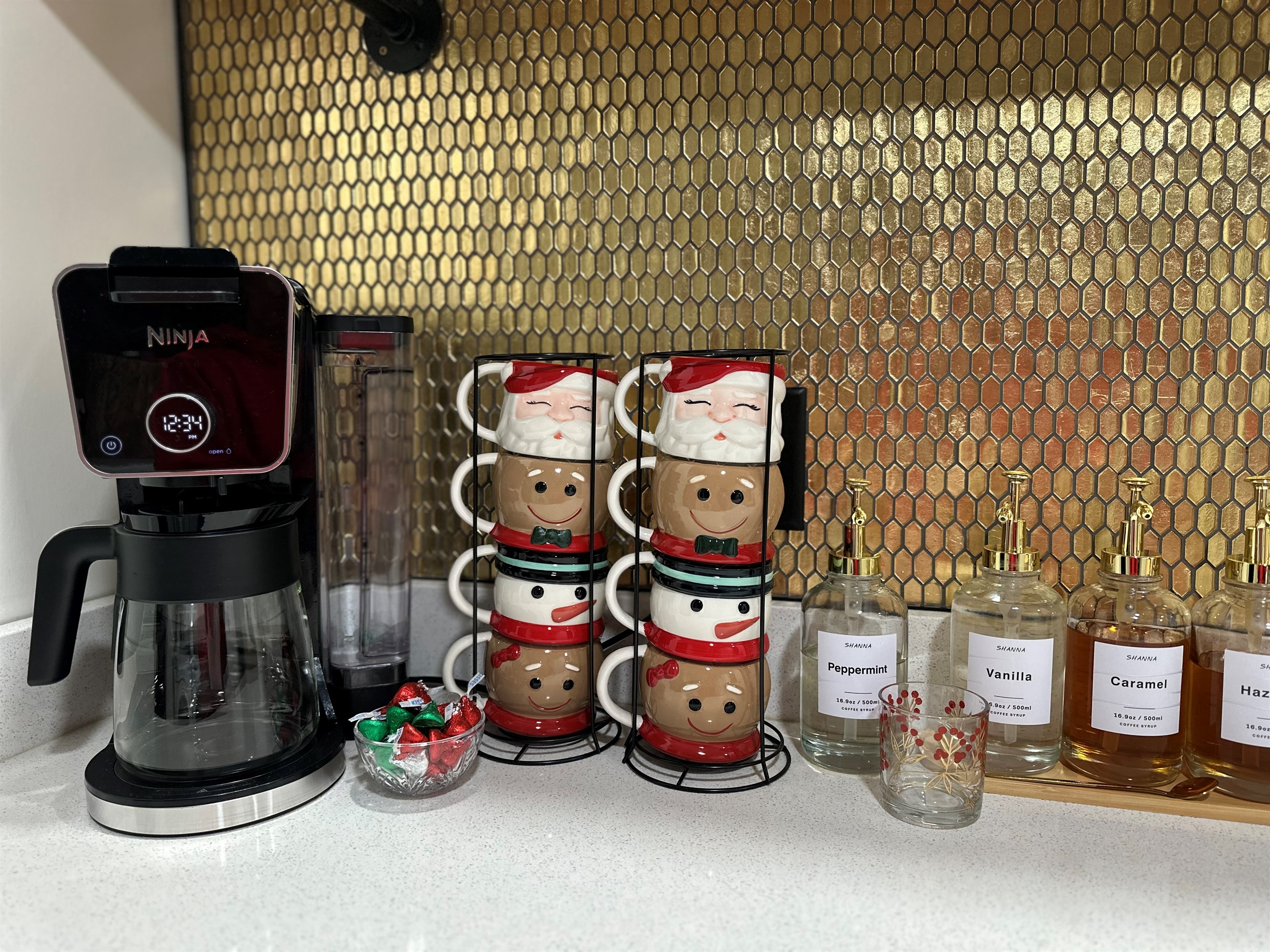 Start your day with a little magic from our coffee bar. Complete with a selection of flavored syrups.