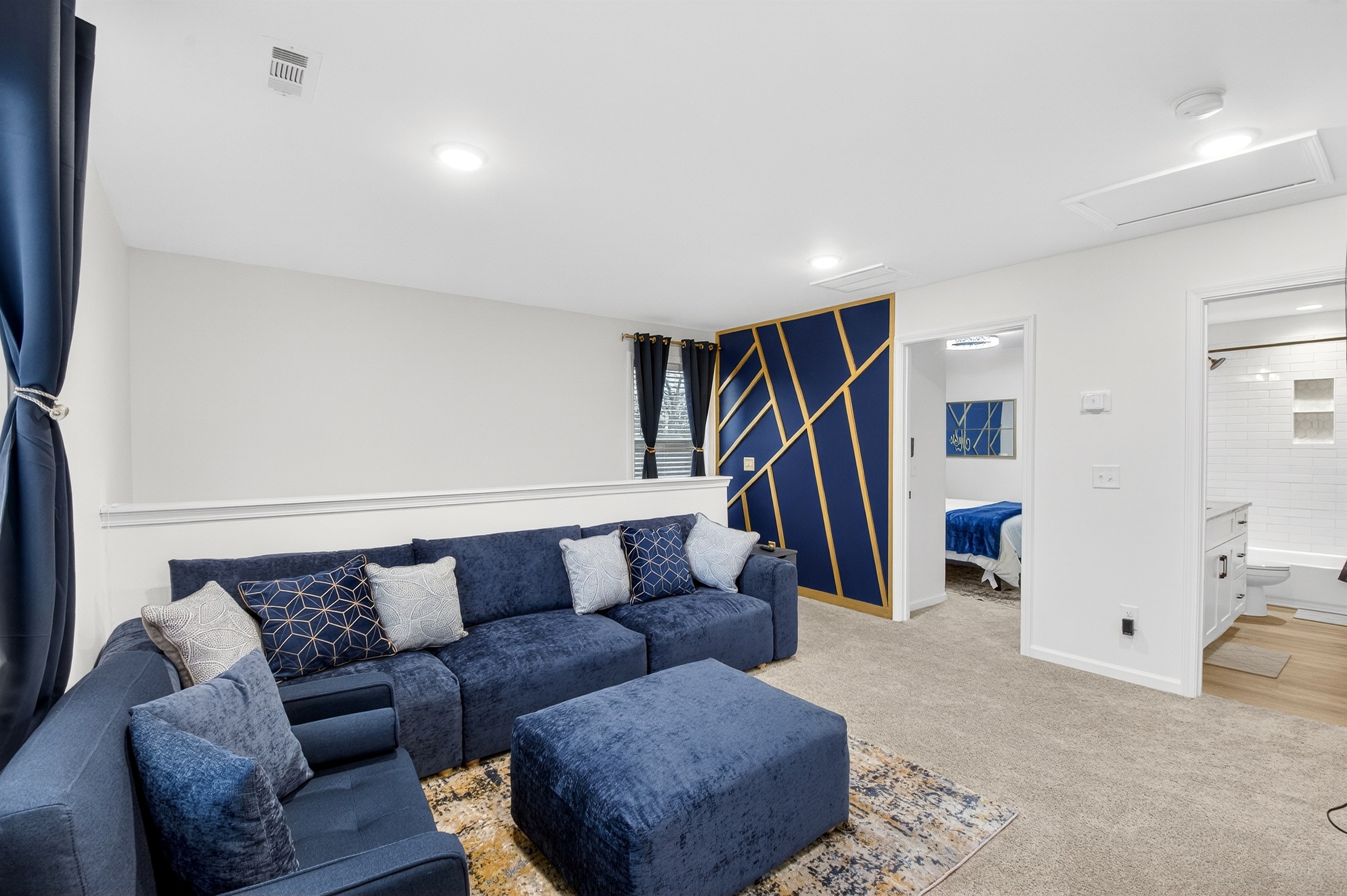 2nd floor family room/game area