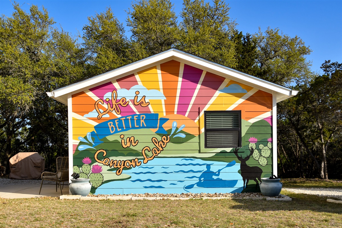 New Mural on the Casita.