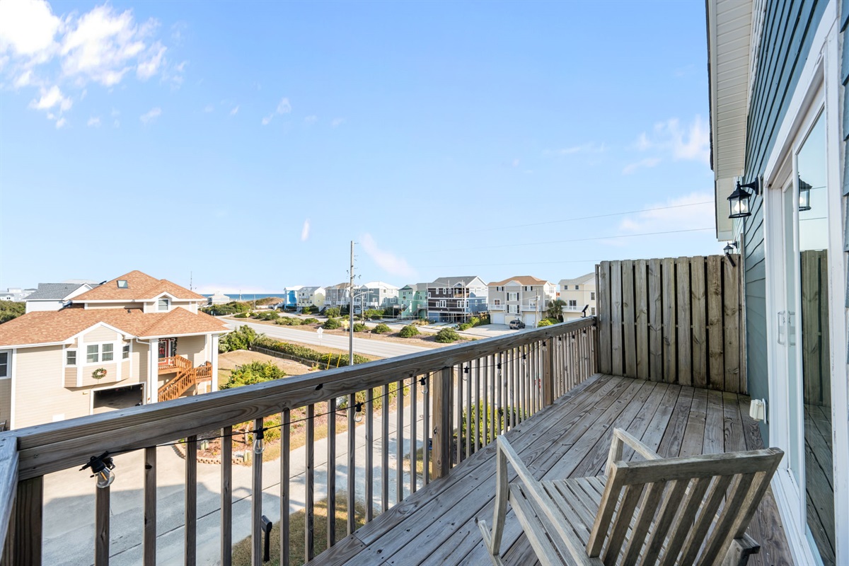 Neighborhood views from the balcony