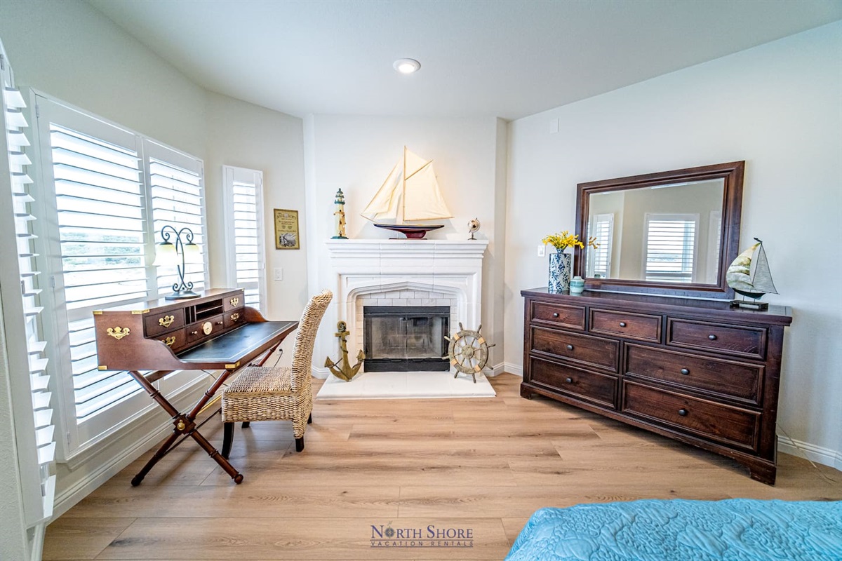 Fireplace in Master Bedroom