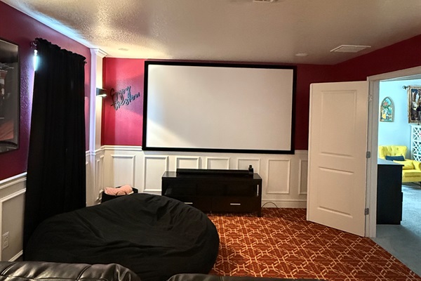 The only thing missing is you, your family, and your favorite movie.