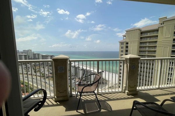 View from the balcony