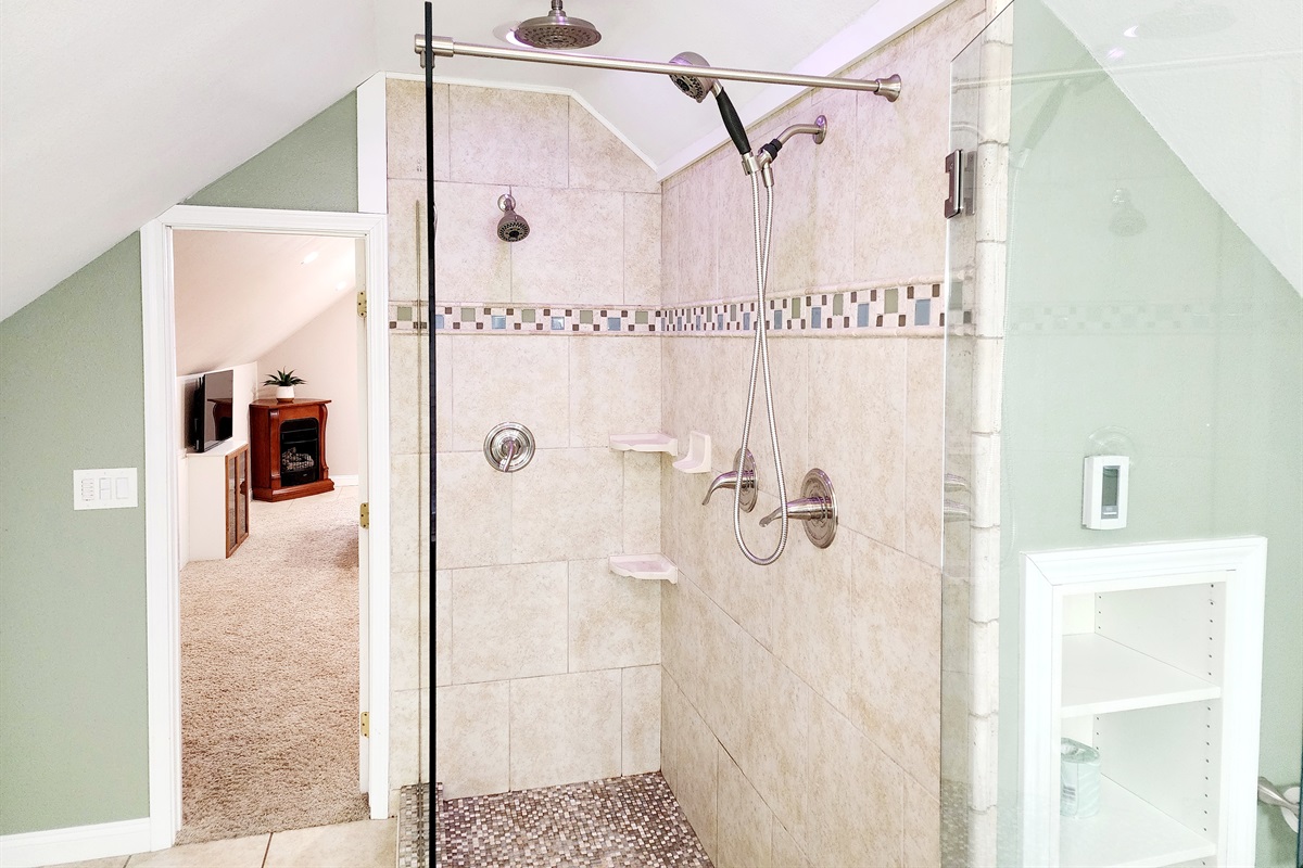 Private bathroom for the master suite