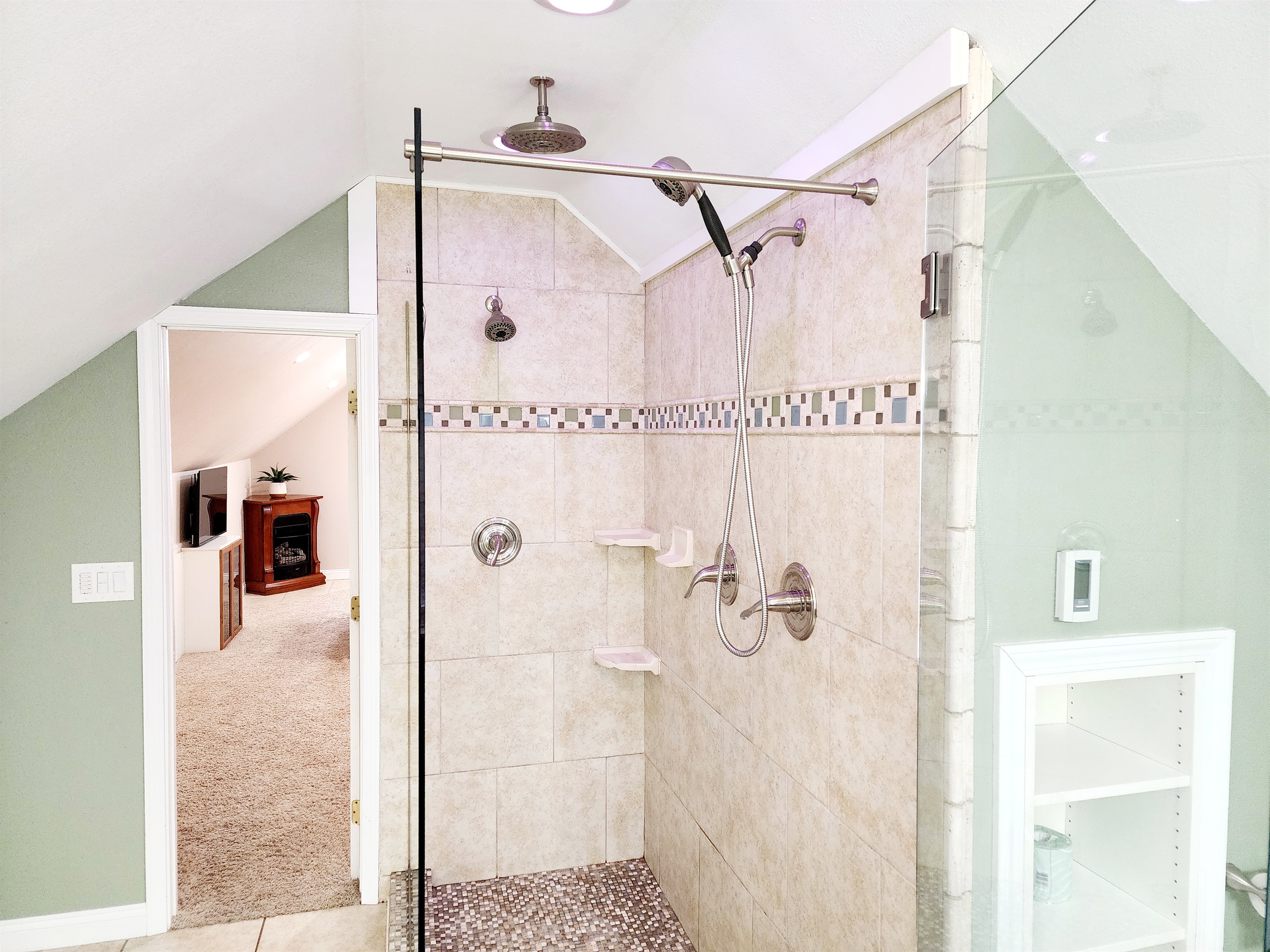 Private bathroom for the master suite