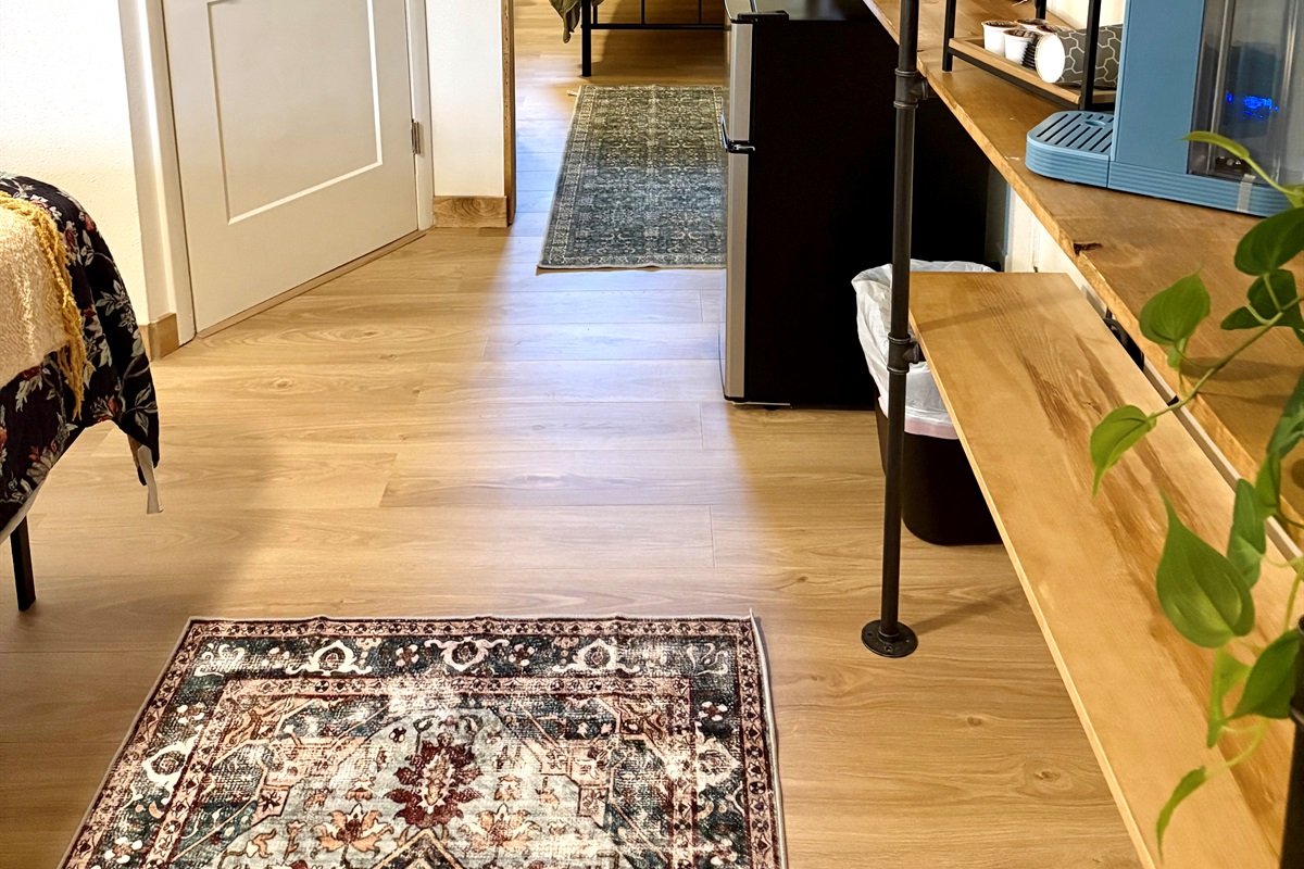 front room leading to back room