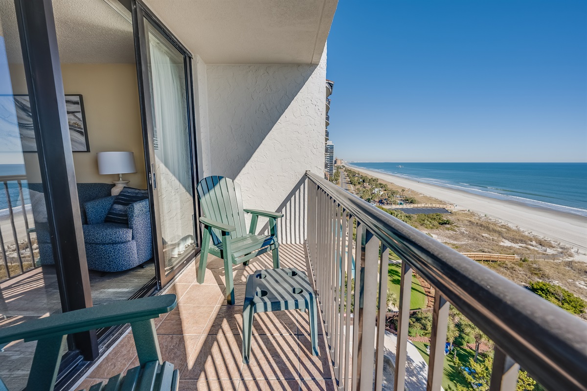 Amazing View from the Balcony!