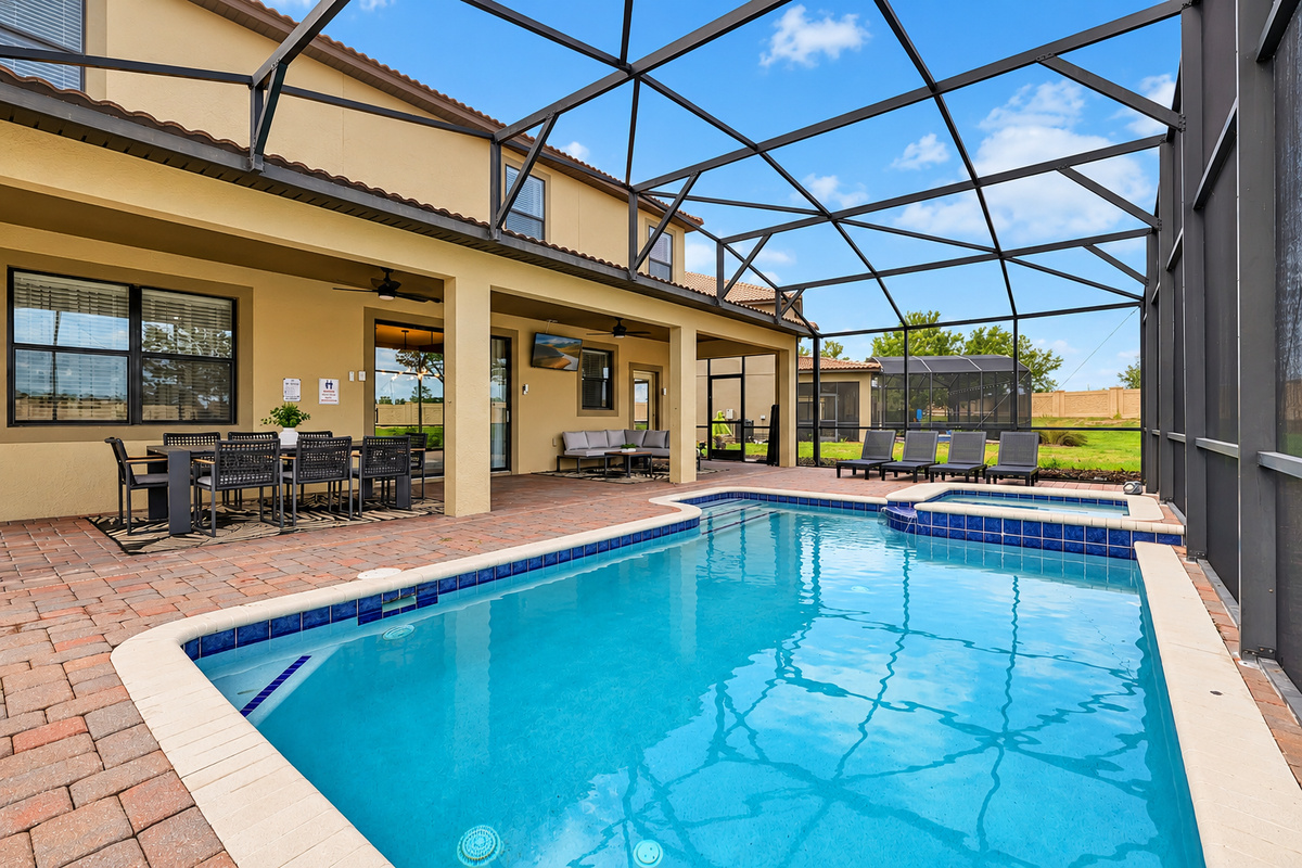 You cant lounge by the pool in your pjs while the kids swim when staying in a hotel. 