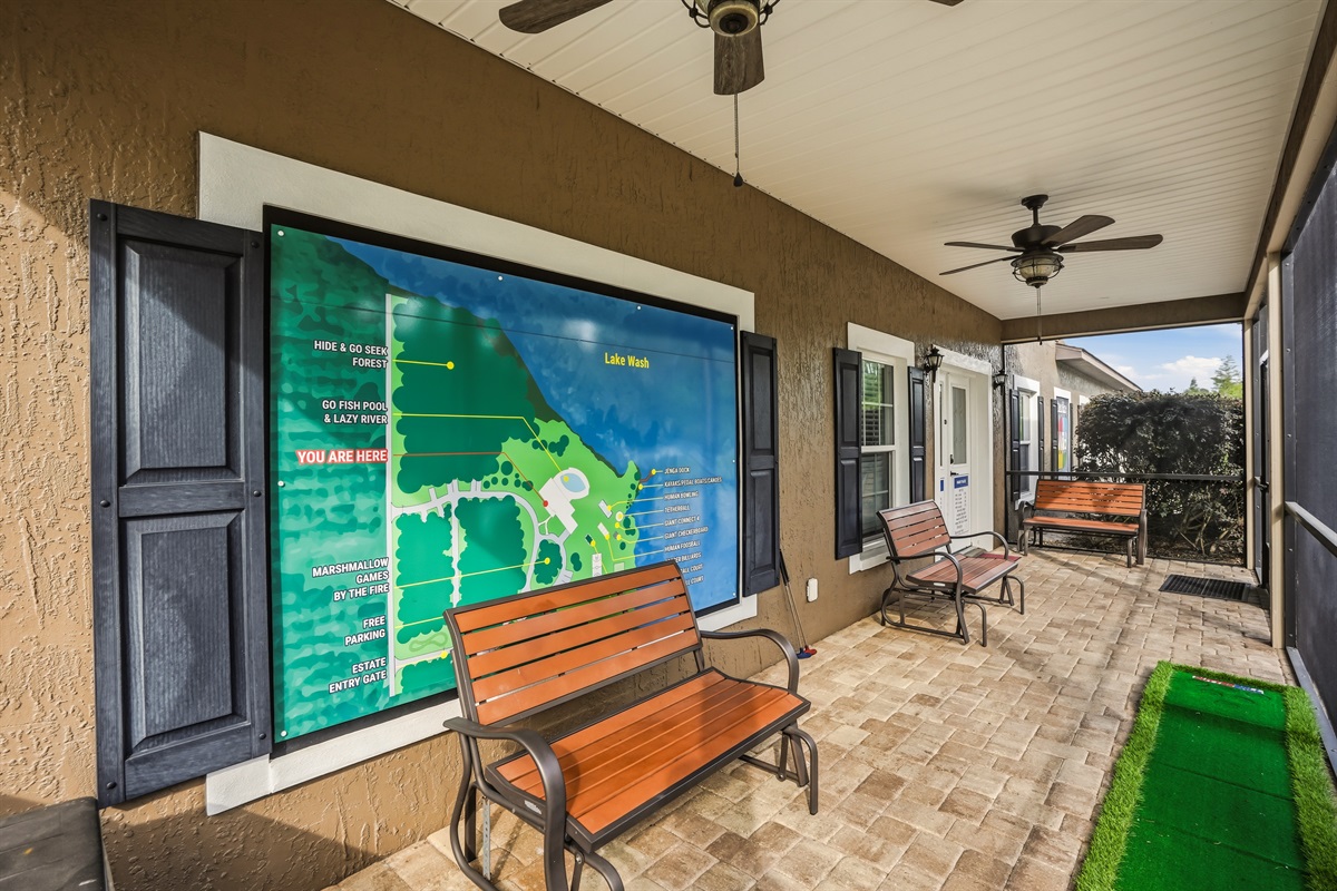 Lounge area