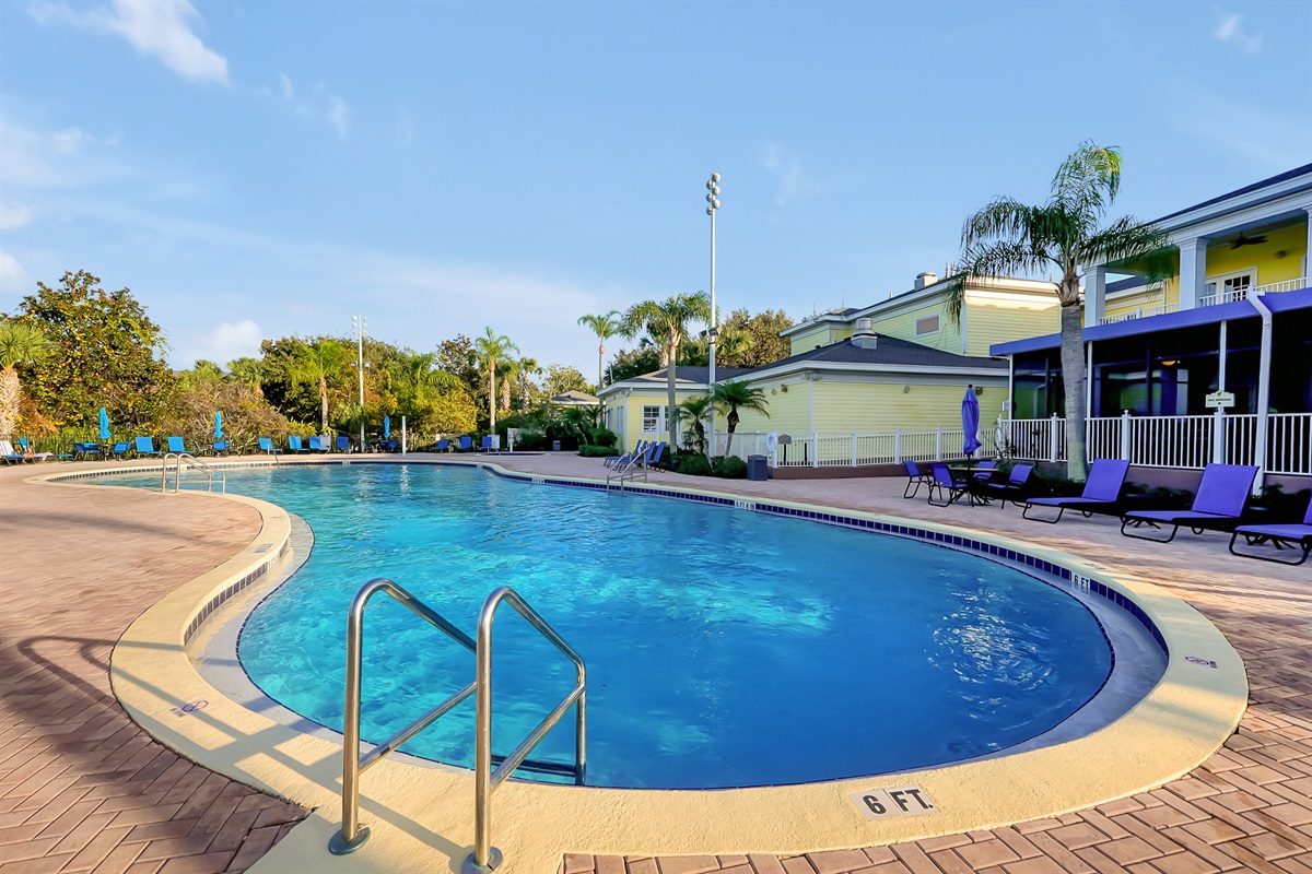 Pool behind the Tradewinds restaurant