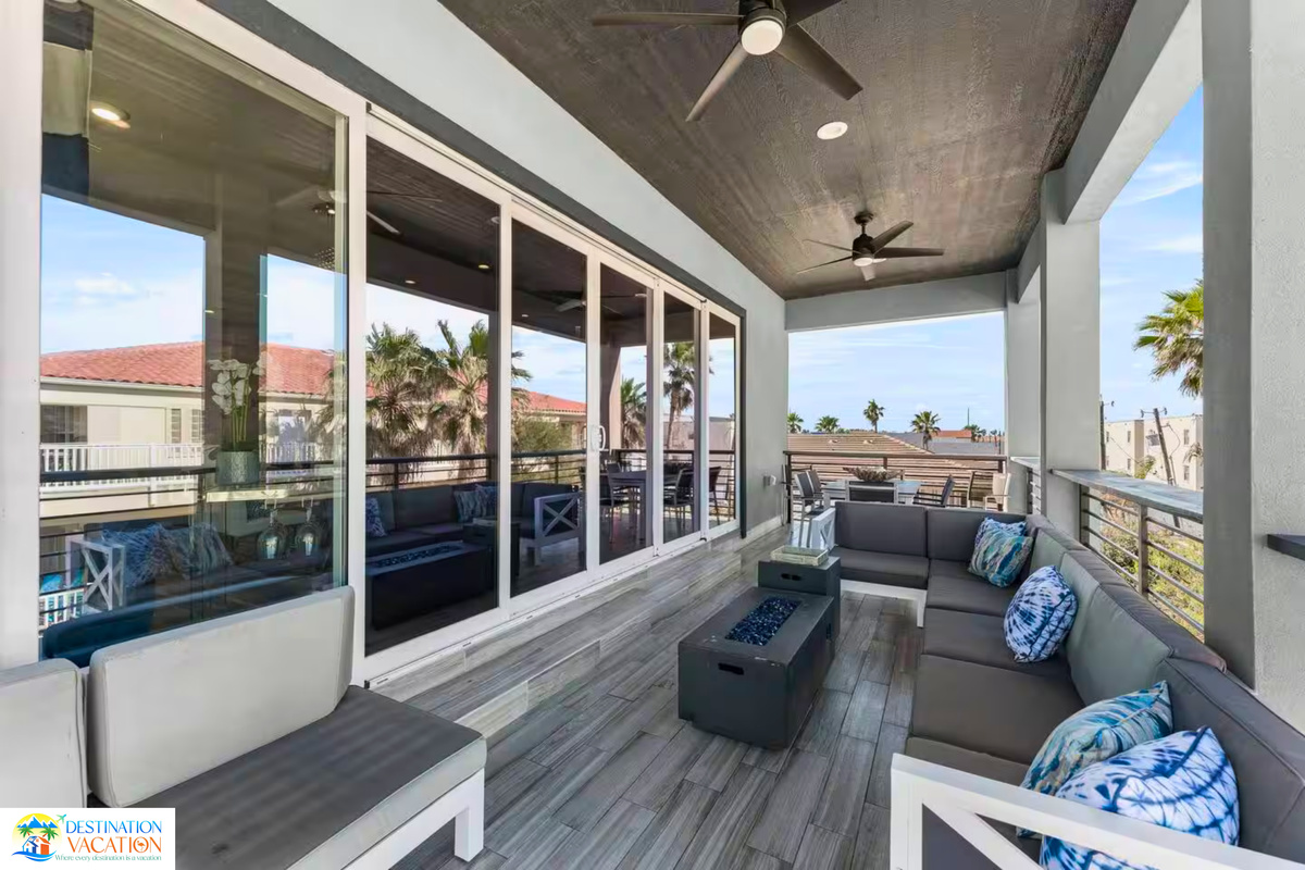 Relax outdoors surrounded by sunshine, comfort, and coastal air.