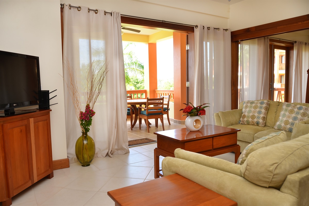 Living Room and Patio