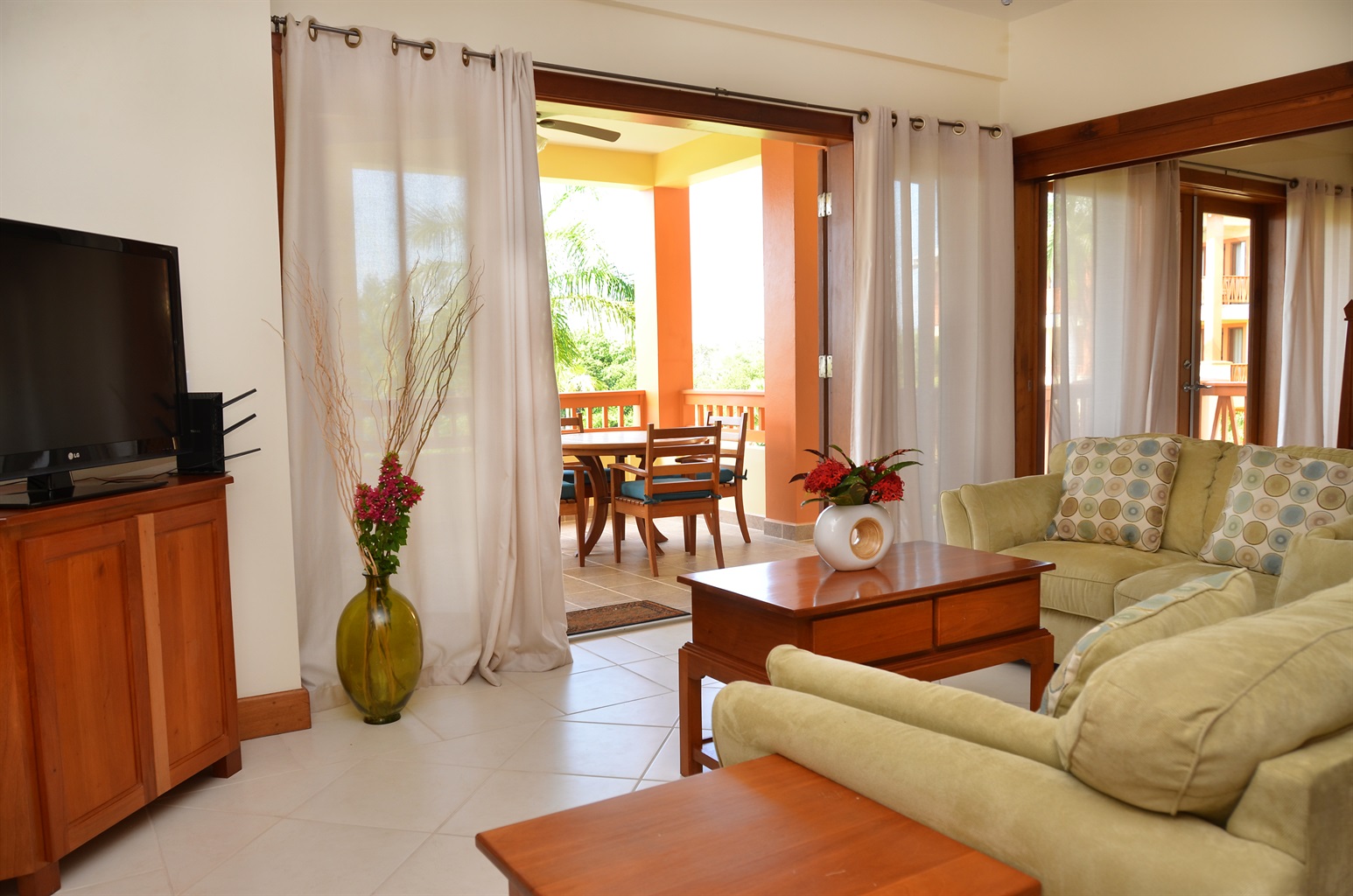 Living Room and Patio