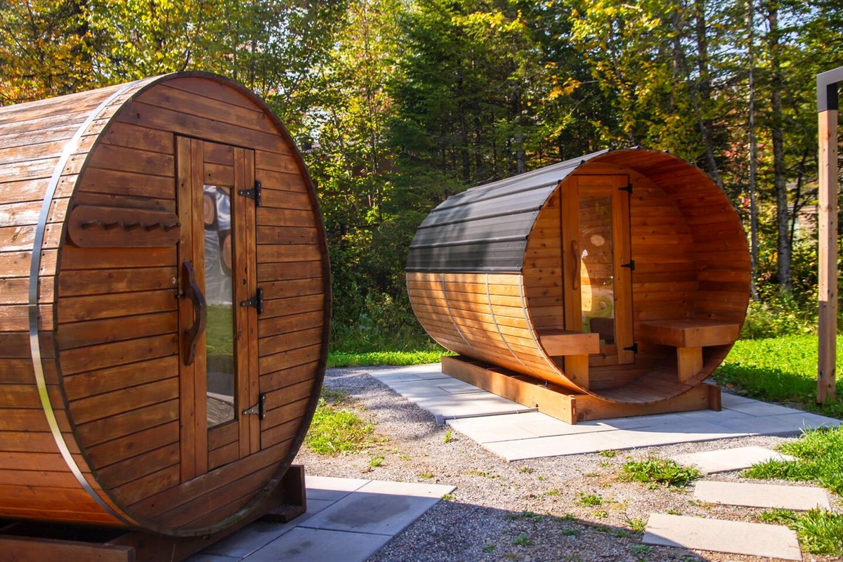 Avec votre réservation chez nous, vous aurez accès au complexe incluant piscine (été), spa & sauna (à l'année) et la salle de jeux/détente !