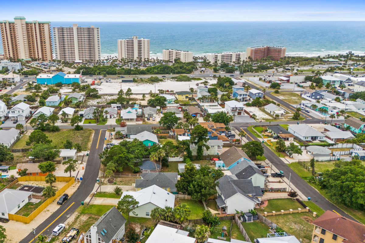 Aerial of House
