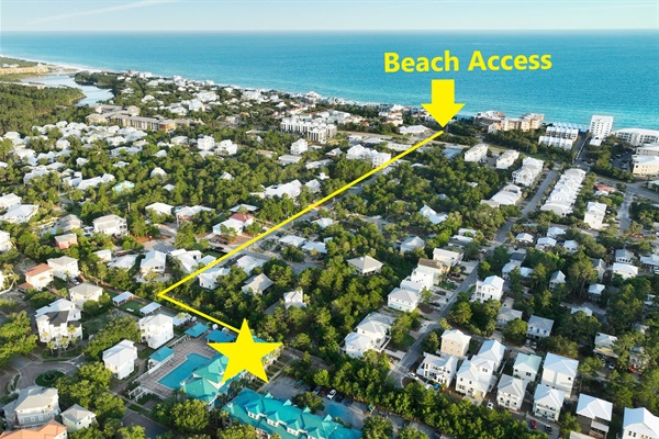 Blue Mountain Beach Access (Parking and Restrooms)