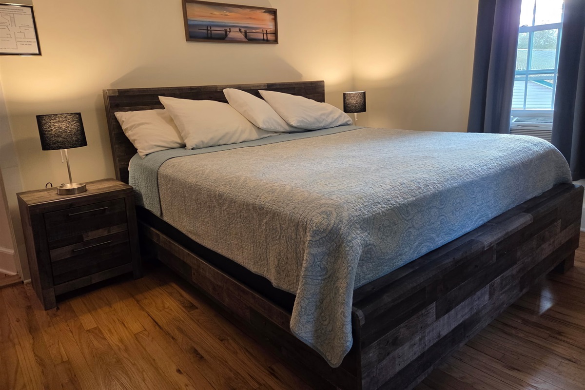 2nd Floor Primary king bedroom #1