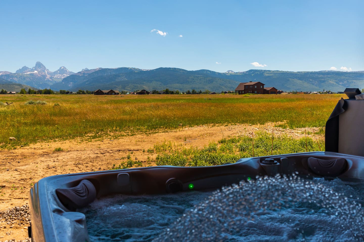 Hot Tub with Teton Views