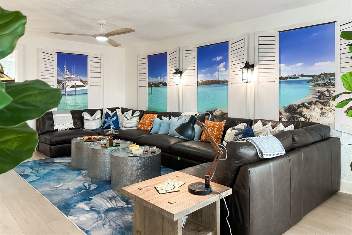 Custom outfitted and newly renovated interiors.