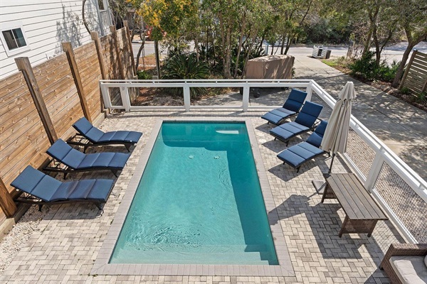 heated pool