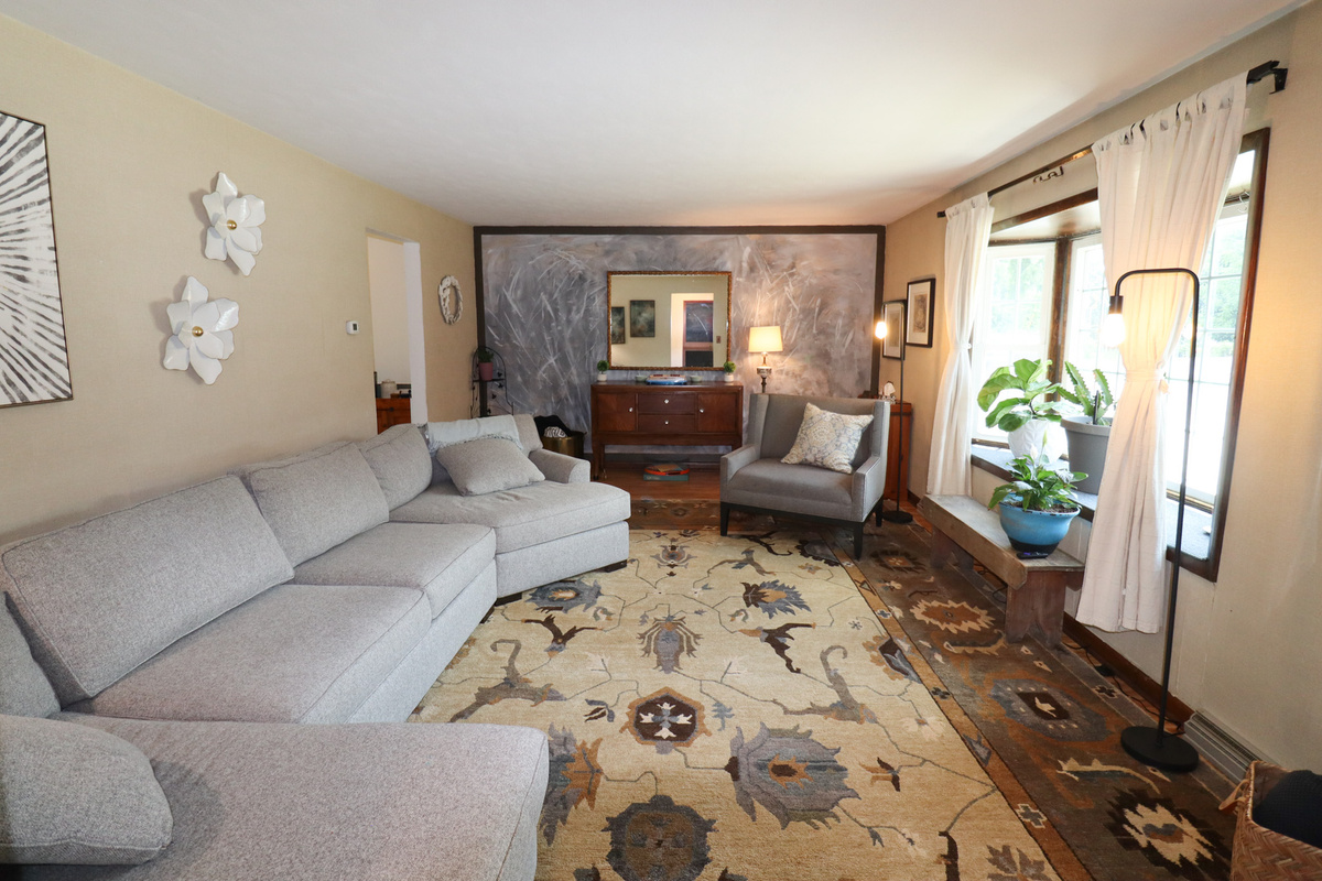 A spacious comfortable gathering place for movie nights, games, and quality time together