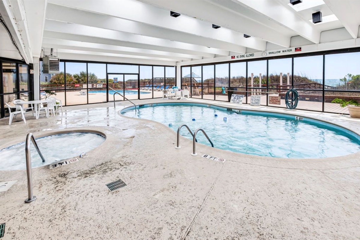 Indoor Pool & Hot Tub