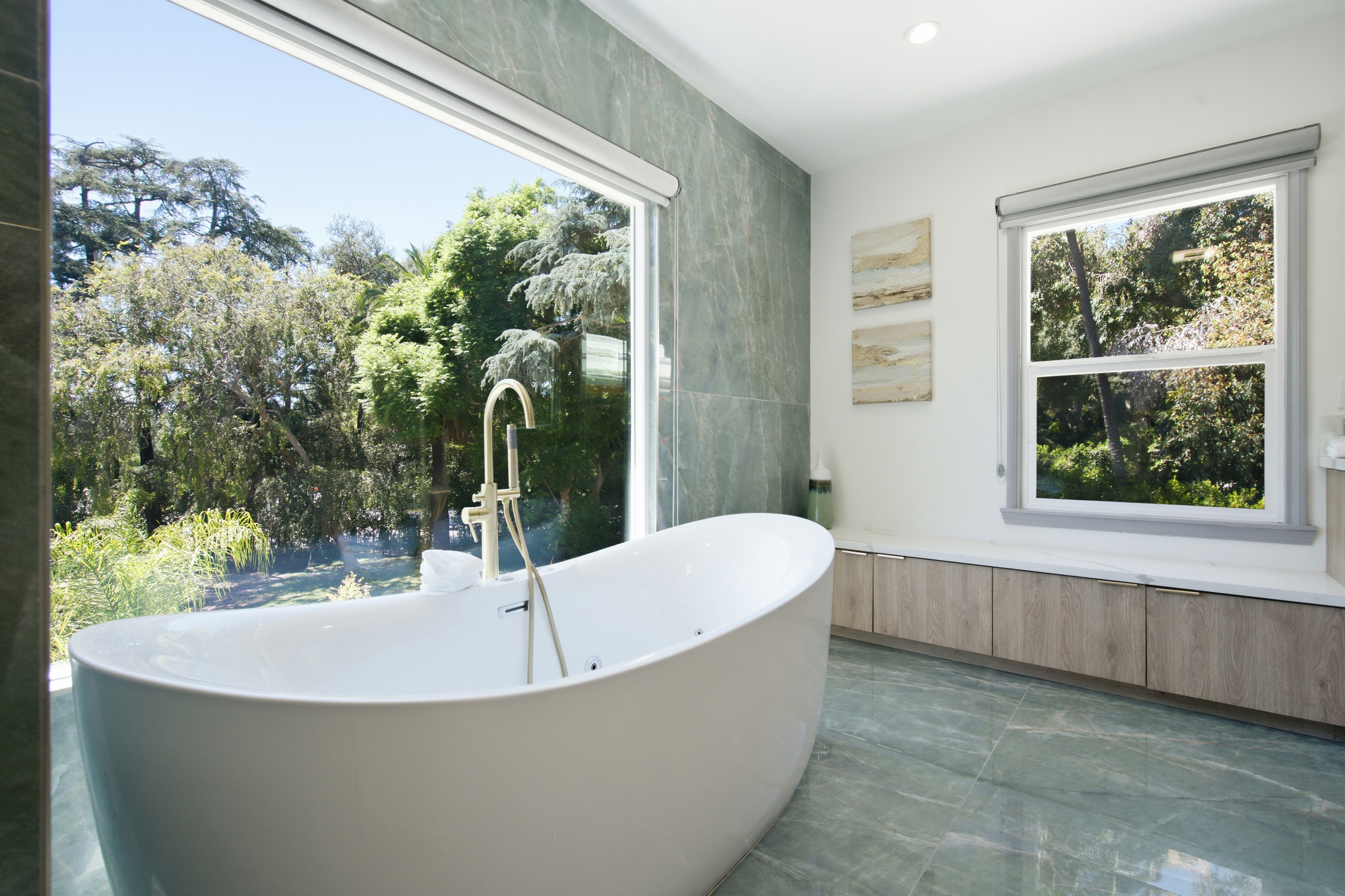 Every detail comes together to create a beautiful bathroom experience.