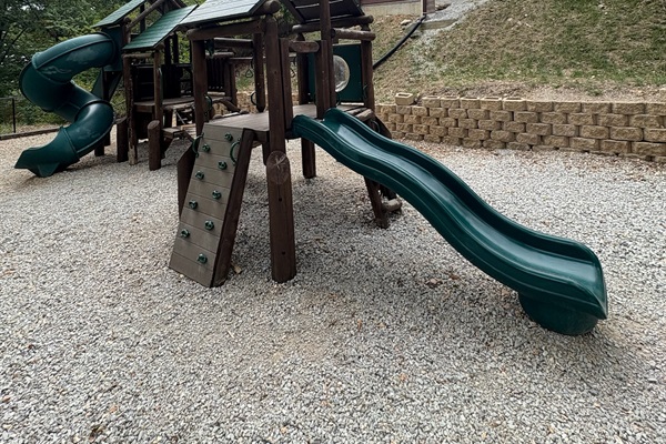 Watch the kids play from the balcony