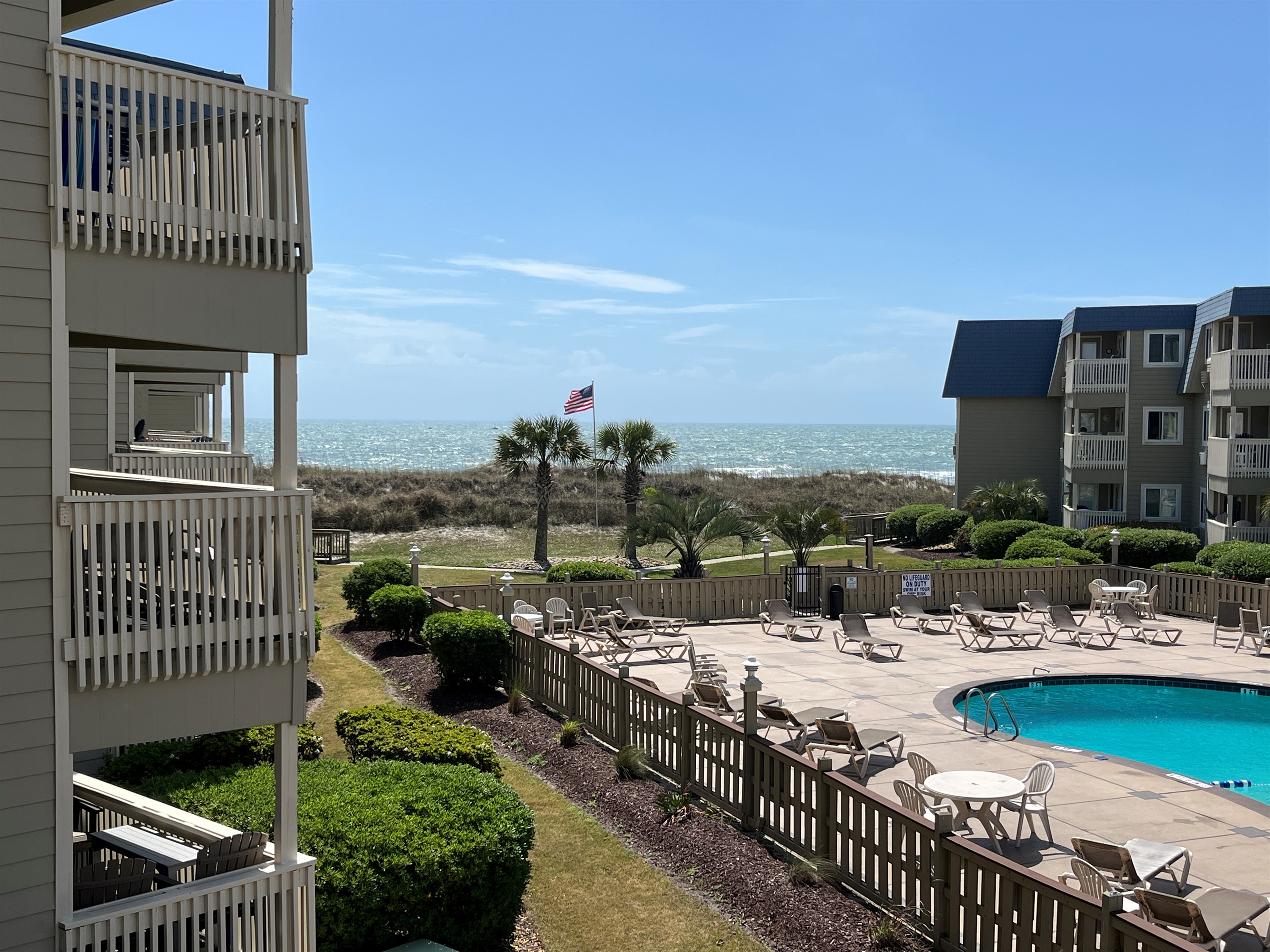 Ocean View from Balcony